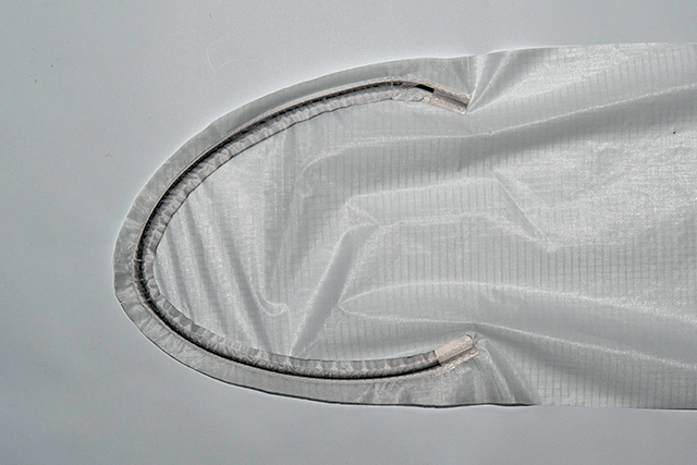 Leading edge air intake